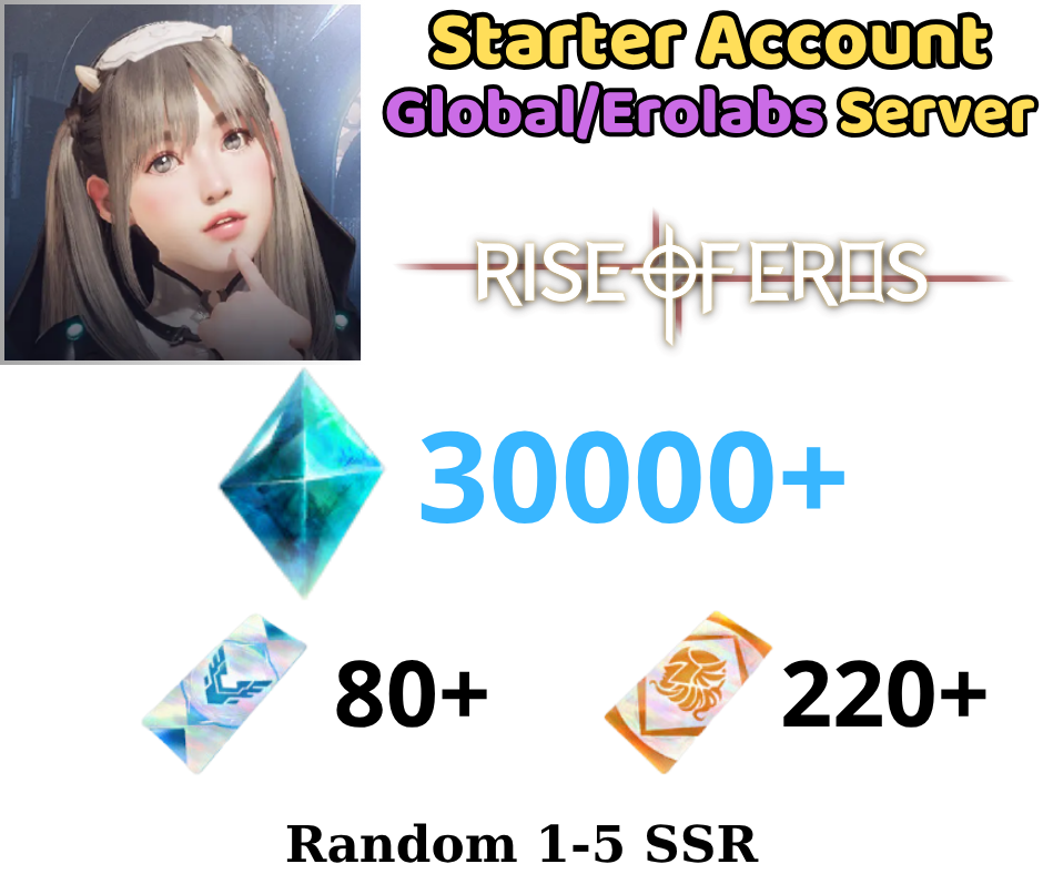 [GLOBAL/EROLABS] 30000+ Crystal Rise of Eros